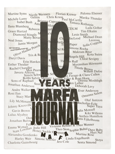 Marfa 20 - MARFA JOURNAL